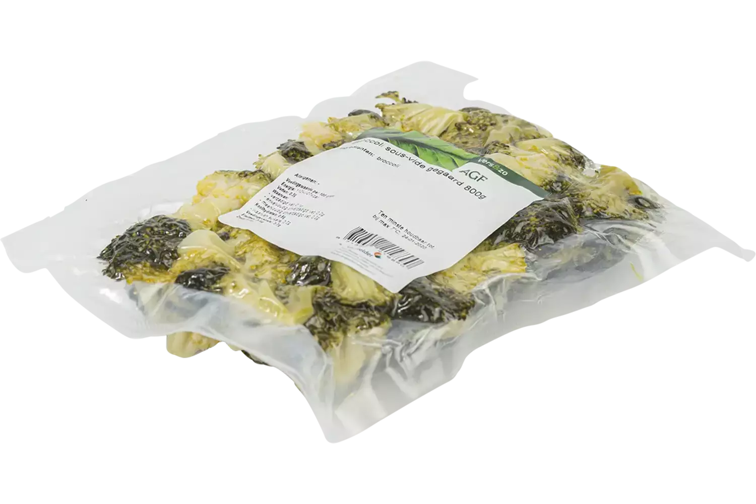 Broccoli sous-vide gegaard zak 800gr stuk 1